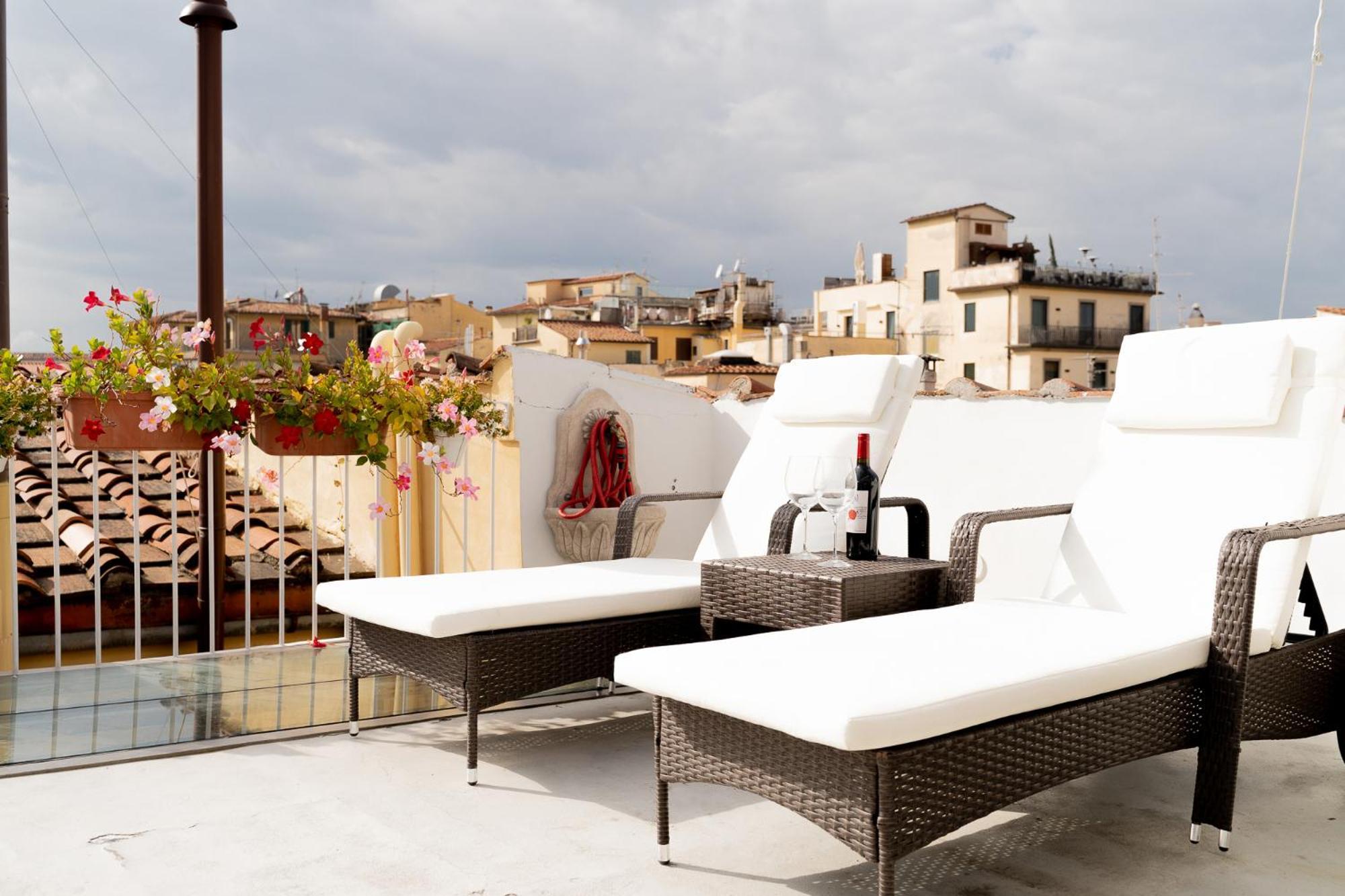 The Florence Dream Terrace - Elena Grey Florença Quarto foto